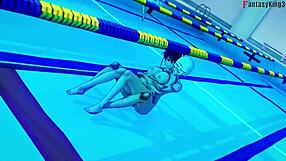 Why Does Akeno Beg For Sex At Public Pool? HS DxD NTR Madness!