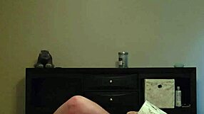 Scottybear fucks anal solo and cums in fleshlight