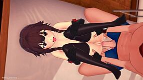 Hot Megumin Wants Sex in Tight Bikini Hentai 3D