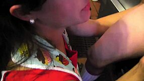 Messy kitchen lesbian activities