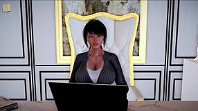 My New Family 312: Brunette And Redhead With Small Tits Tease