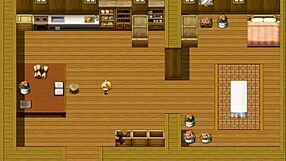 big tits witch meets suspicious men in castle