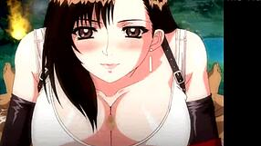 Wow, paizuri fellatio with big tits in anime!