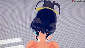 Why Does Akeno Beg For Sex At Public Pool? HS DxD NTR Madness!