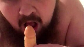 Young Gay Chub Sucks And Rides Dildo Intensely