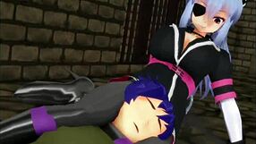 girl b hero fucks astriede 2