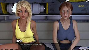 Mature Big Tits Teen 18+ Plans to Pick Step Sister in Stranded Space Game