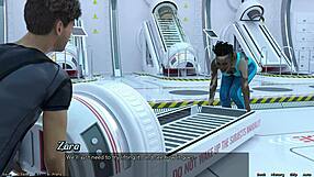Stranded in Space 8 - Helping Zara with her needs