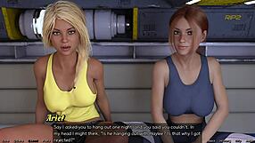 Mature Big Tits Teen 18+ Plans to Pick Step Sister in Stranded Space Game