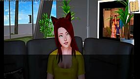 My new family in cartoon