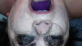 Ms Tl Throat Toys Dildo Messy Action