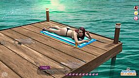 yo, caught naomi’s pussy in ep9 helping the hotties 😍