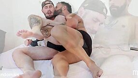 this video is set in the bathroom with gay content