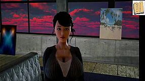 Intriguing Family Story With Redhead And Big Tits