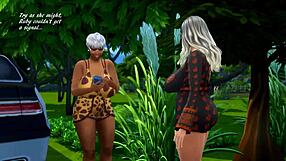 Sims 4 Ruby & Doris Join Wild Roadfuckers Orgy Now!