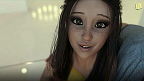 Bold coach delivers intense news to john with big ass in 3d hentai