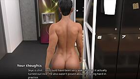 Bold coach delivers intense news to john with big ass in 3d hentai