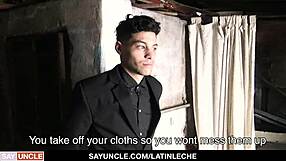 strong boy danny does blowjob for construction work - latin leche