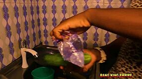 From Kitchen To Bathroom Hardcore With Bbc Long Dick Ebony Hairy Pussy Naughty Latina