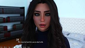 Being a DIK 143 - Hot rich brunette with makeup grills me tough.