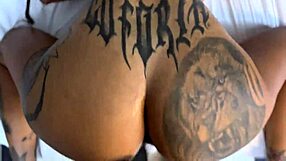 Mahara Brenda loses a bet and her friend fucks her ass hardstyle in lingerie