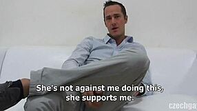 Martin sucks dick in czech gay casting