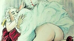 what makes these vintage erotic drawings so captivating?