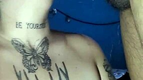 Blonde lover sucks then takes cock in ass