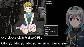 In baseball battles, a crossdressing woman with small tits uses a baseball bat in anime hentai