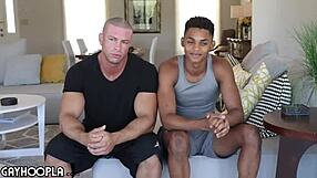 Track star ian challenges sean costin to run the track