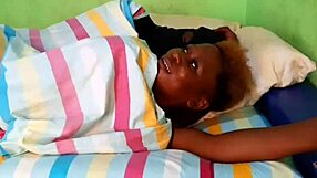 Young beauty rides huge black cock in living room till he cums