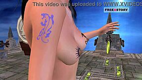 animated 3d indian teen posing sexy, wanna see?