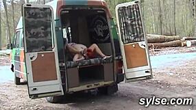 Milf On Beach Masturbates For Voyeurs!