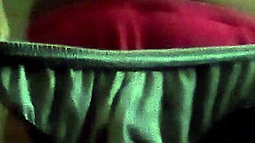 They tried innovative double masturbation using neighbor's and sister's panties together