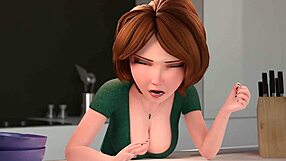 Aunt Cass stars in the hottest anime collection with wild anal action.