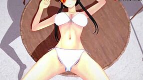 Yor Forger In Bikini Pool Sex Fantasy