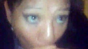 Wife cheats with intense cock sucking and swallowing