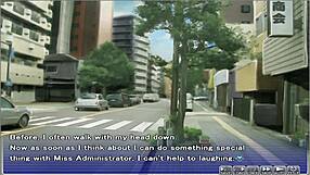 apartment of love ep 5: he gropes her in this hentai game