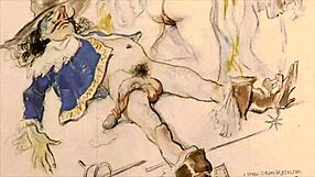 Wow, Check This Vintage Erotic Illustration Now!