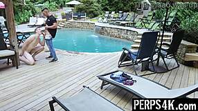 boy gets ass filled with cum by gay office cop