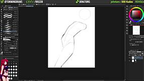 picarto stream with toniwing trashman