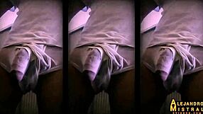 hey, check out alejandro mistral’s hot gay erection in white underwear