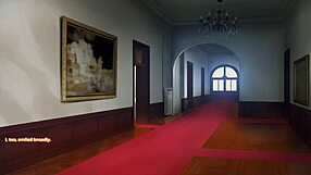 Maid Cosplay Blowjob With Big Tits In Game