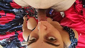 I suck dick after messy red days from menstruating vagina