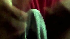 They tried innovative double masturbation using neighbor's and sister's panties together