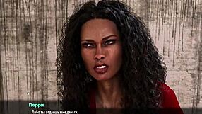 i lick and cum in fashion business ep3 p13 gameplay with bound boobs and ripped clothes