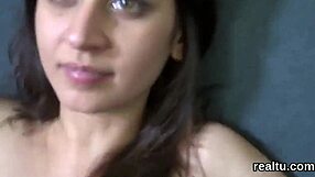 I see a gorgeous Czech girl tempted in the mall