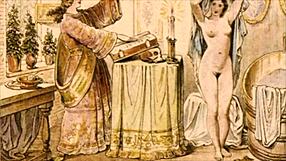 Vintage erotic illustration brings retro charm to your screen.