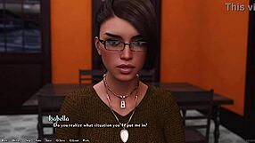 Being a DIK 143 - Hot rich brunette with makeup grills me tough.