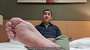 I’m craving my hot stepdad so bad, alone in a hotel with one bed, wanting his feet and gay daddy moves.